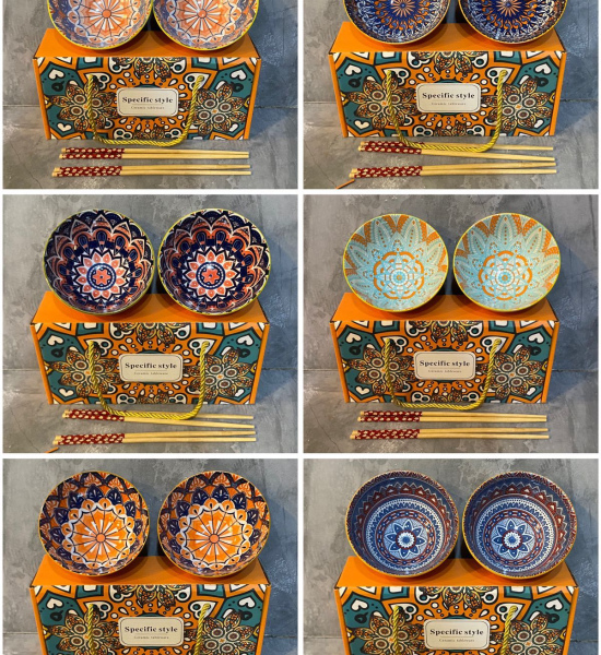 PORCELAIN BOWL SET